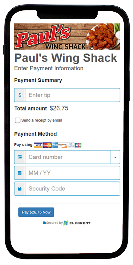 PayByLink Mockup