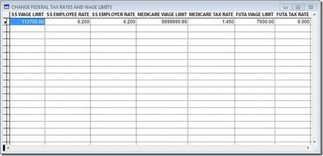 Updating BPA Payroll Tax Information | Business Software Solutions