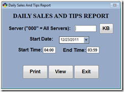 End Of Day Procedures for Business Plus Accounting (BPA) Restaurant Professional