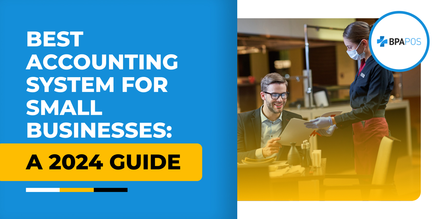 Best Accounting System for Small Businesses - 2024 Guide A business owner and staff member discussing accounting options, showcasing the best accounting system for small businesses.