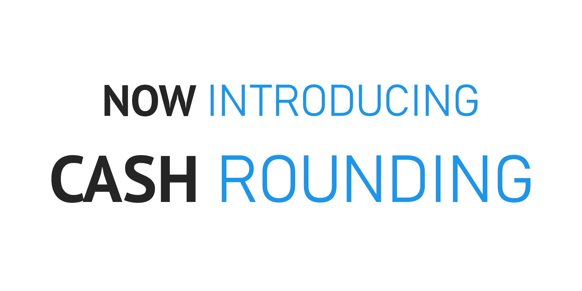 Cash Rounding in BPAPOS