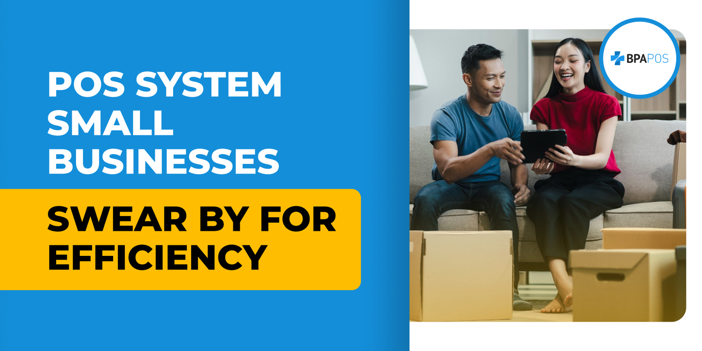POS System Small Businesses Trust for Growth & Efficiency Small business owners using a POS system to manage sales, inventory, and customer transactions efficiently.